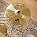 Meinl 16” Crash Cymbal – HCS Traditional Finish Brass for Drum Set, Made In Germany, 2-YEAR WARRANTY (HCS16C)