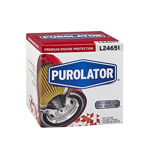 Image of Purolator L24651 Premium Engine Protection Spin On Oil Filter Compatible With Ford F-150, F-250 Super Duty, Expedition, Explorer, Mustang, E-350 Super Duty, F-350 Super Duty and Escape (Pack of 4)