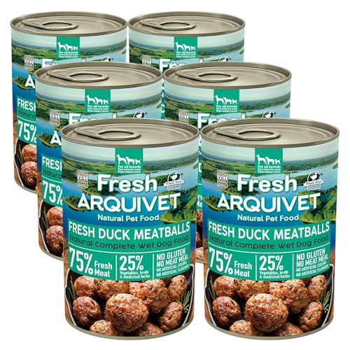 Frische Entenfleischbällchen Arquivet 400g Packung 6 Stück