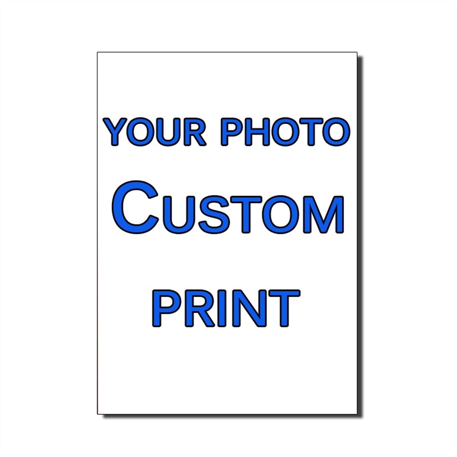 ClearloveWL Personaliza Tus Fotos en Lienzo, Impresiones en Lienzo Personalizadas, Cuadro de Boda Familiar, Arte de Pared para Dormitorio, hogar, Decoraciones para Las Paredes del salón