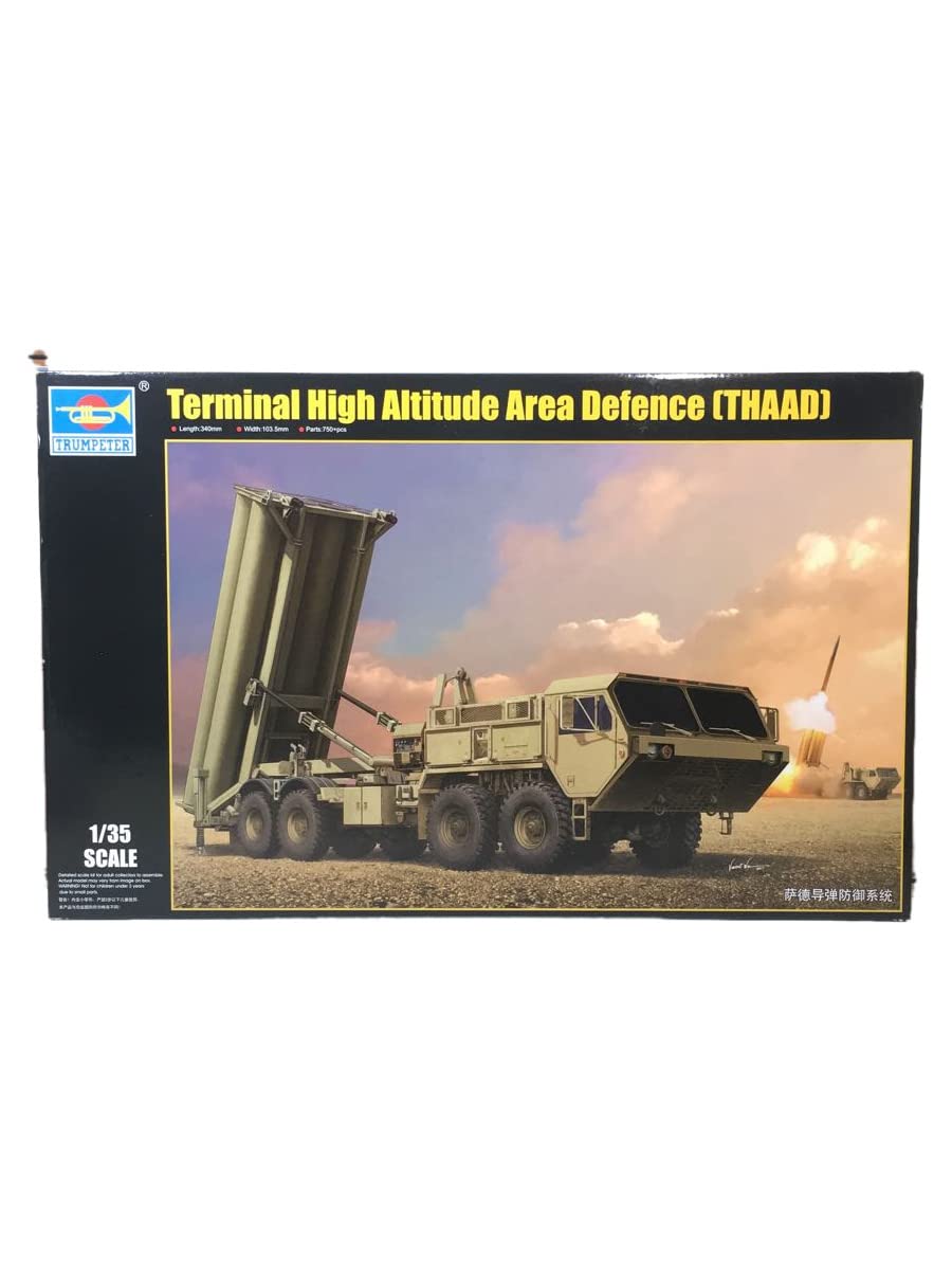トランペッター 1/35 THAAD 弾道弾迎撃ミサイル Amazon | トランペッター 1/35 アメリカ陸軍 THAAD 弾道弾迎撃