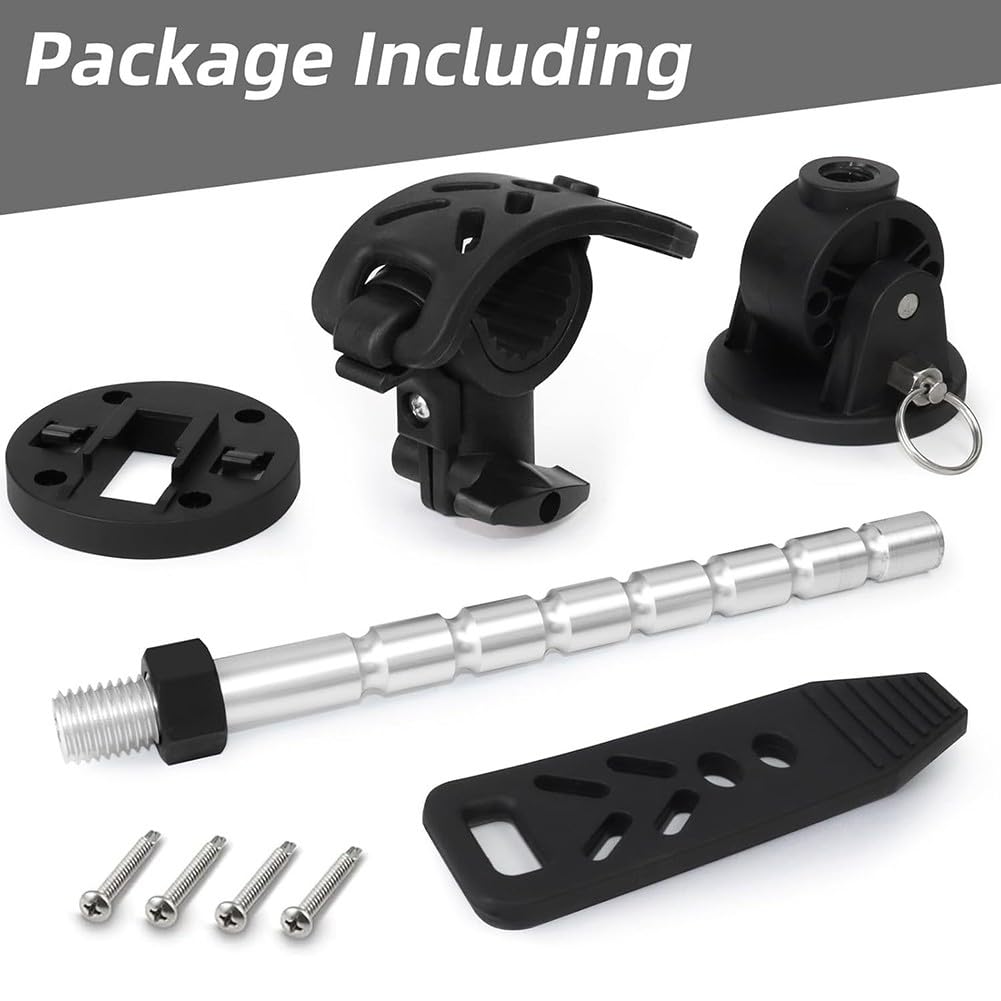 1 soporte estabilizador de motor de arrastre ajustable de 180 grados para eje de motor Kota para piezas de herramientas eléctricas Minn