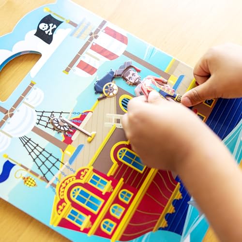 Melissa & Doug M&D Puffy Sticker Bundle - Pirates, Vehicles and Safari (Amazon Only) - image 2