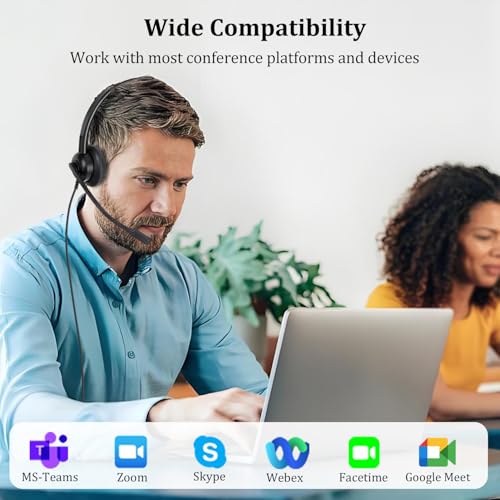 Casque stéréo pour ordinateur portable PC et Mac de bureau - 6