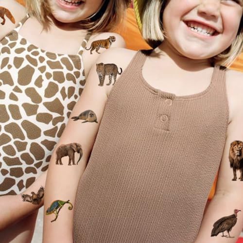 Charlent CLT096 Jungle Animals Temporary Tattoos thumb #5