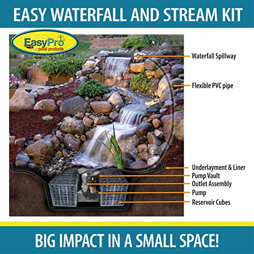 EasyPro Pond Products Mini Just-A-Falls Kit #TOP26