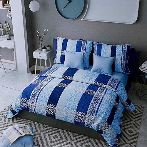 Bellagio Pure Cotton Double Bedsheet Super Soft Bed Sheet with Two