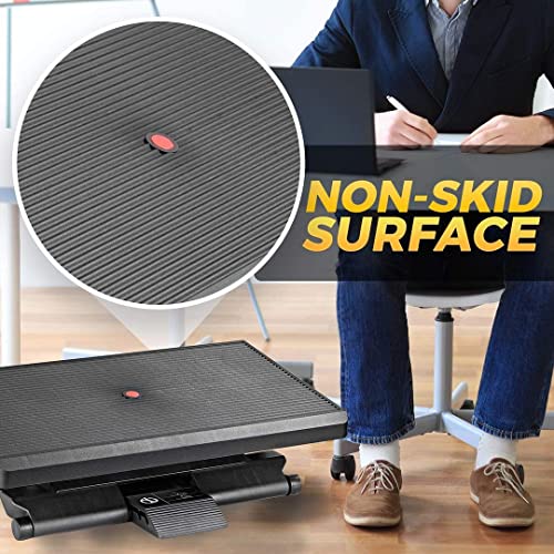 Halter poggiapiedi Model F7011 Black