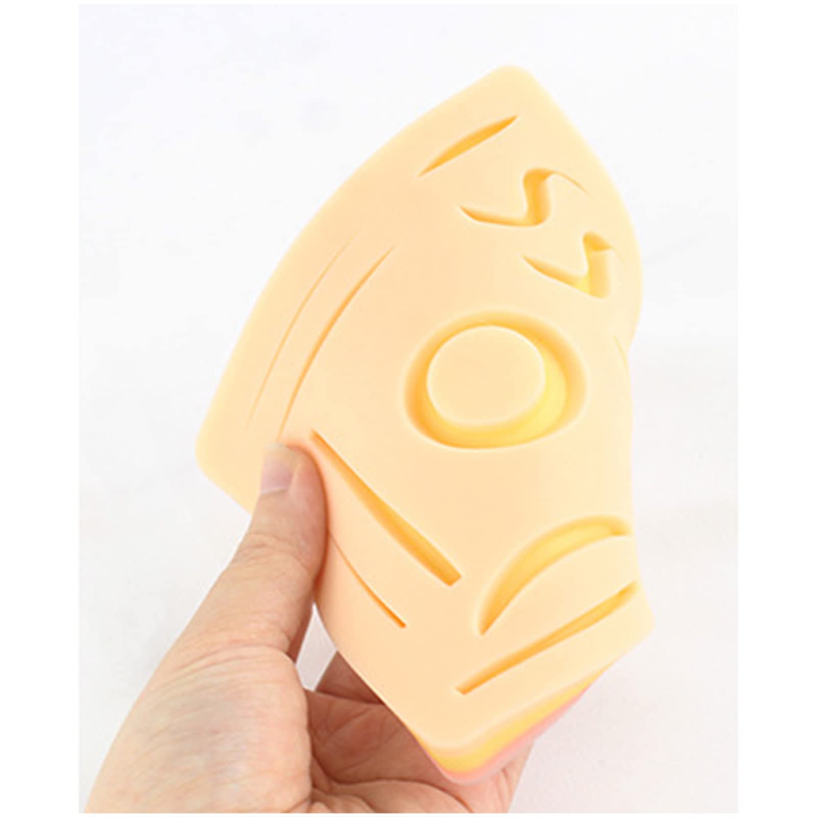 ERNZI Modello di Sutura della Pelle Scuola Infermieristica Seam Training Seam Pad Training Seam Silicone Modello di Esercizio per Gli Accessori della Macchina da Cucire (Grandi Dimensioni)