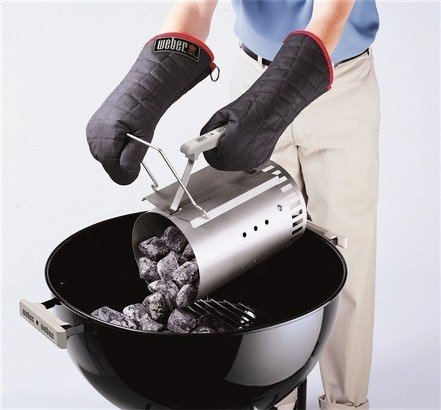 Cheminée d'allumage Weber Rapidfire pour allumer le charbon sans effort - 3