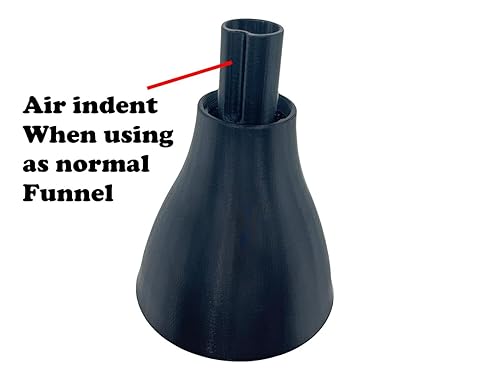 Miniatura 3 de Embudo roscado de rosca para fijar a botellas de soda y spray Vitaminas, Polvos, Líquidos