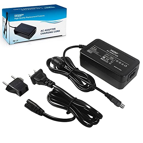 HQRP AC Adapter/Power Supply Compatible with Nikon D100, D300, D300S, D700, D50, D70, D70S, D80, D90, EH-5 / EH-5A / EH-5B Digital Camera with USA Cord & Euro Plug Adapter