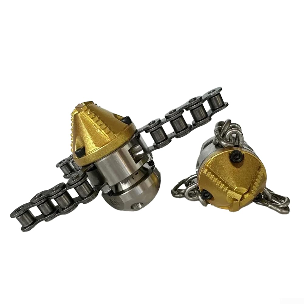 Boquilla de acero inoxidable de alta presión, cabezal de pulverización giratorio para limpieza de drenaje, manguera de chorro de alcantarillado, punta de chorro de agua de 40 L/70 L para desatascar