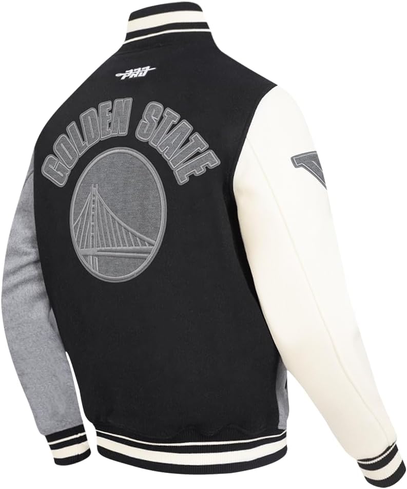 Pro Standard NBA mens Mens Nba Reverse French Terry Wool Varsity Jacket