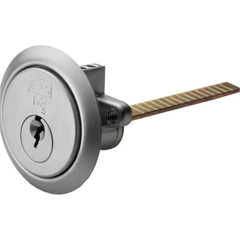 Loops Satin Chrome 65Mm Standard Rim Nightlatch Lock - Keyed To Differ Fire Rated