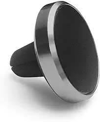 Suporte Veicular Magnético Universal, 6 imãs, compatível com smartphones até 6.5 polegadas, Preto/Alumínio, SUPMAG3, Geonav