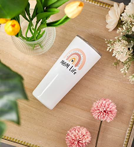 Mom Life Tumbler - 22oz - Mom Tumbler - Mom Cup - Mama Gifts - Best Mom Gifts for Christmas - Mama Tumbler - New Mom Essentials - Boy Mom Gifts - Girl Mom Gifts - Image 3