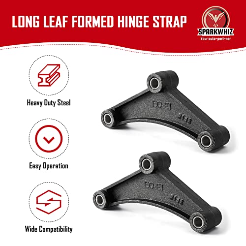 image for SPARKWHIZ Trailer Shackle Kit, Tandem Trailer Axle Shackle Kit for Dou