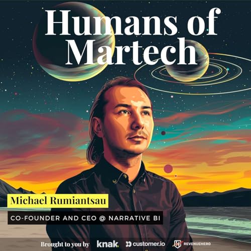126: Michael Rumiantsau: AI's role in democratizing data narratives for marketers Podcast Por arte de portada