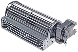 Querstromlüfter YJ61-16A-HZ03 220-240V/50-60Hz 27 W Ø 60 mm L 180 mm Kältetechnik Motor rechts Lager aus Gummi für Ugur, MCC-Trading-International