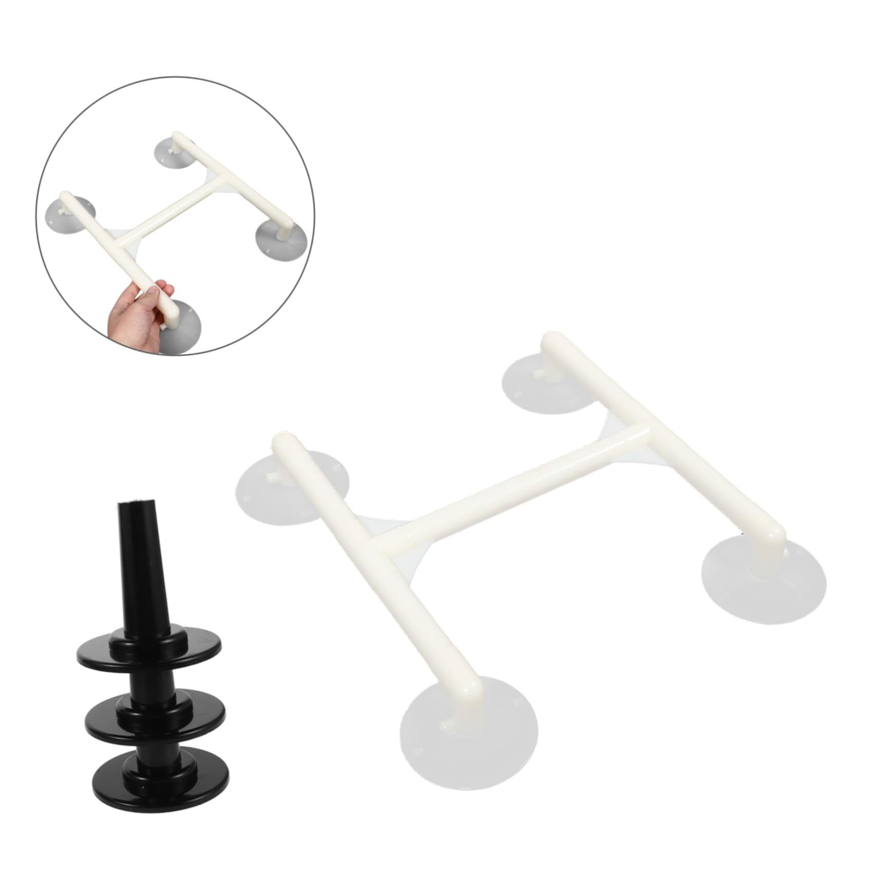 CALLARON Set di Strumenti per Riparazione Schermo Lcd Tv e Monitor Ventosa Magnetica, Supporto in Plastica e Design Ergonomico per Rimozione e Installazione Facile