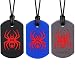 Spider Sensory Chew Necklace for Kids, Boys or Girls (3 Pack) - Chewing Necklace Teething Necklace Teether Necklace Chew Toys - Teething Toys Designed for Chewing, Autism, Autism Sensory Teether Toy