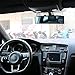 VORCOOL Espejo Retrovisor Interior del Coche Espejo Retrovisor Interior Panoramico Universal de...