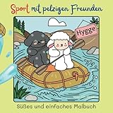  Sport mit pelzigen Freunden: Ein Malbuch mit großen, einfachen und verspielten Motiven für Erwachsene und Kinder (Pelzige Freunde)