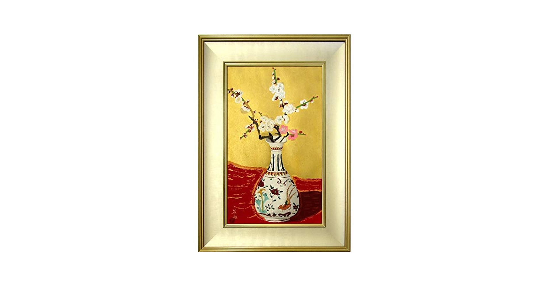 Amazon.co.jp: 小倉遊亀『梅』リトグラフ 静物画 花鳥画 花の絵