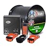 Electric Dog Fence + Remote Trainer - 3 Dog / 500' of 16 Gauge Underground Dog Fence Wire (Up to 1 Acre) - Dual Solution to Contain and Train Your Dog(s) with a Single Collar