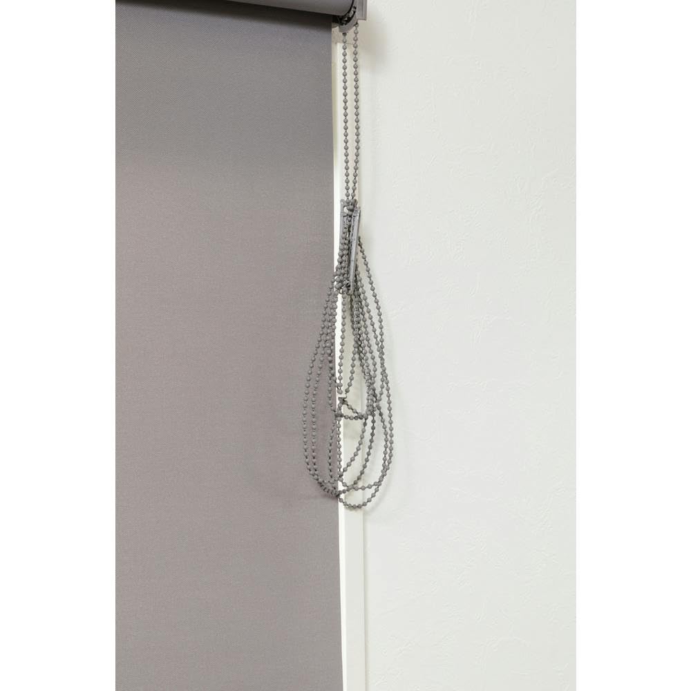 Amazon｜カインズ(CAINZ) チェーン式ロールスクリーン グレー 60×180cm