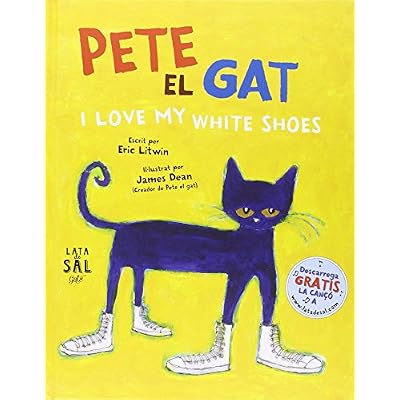 Pete, el gat: I love my white shoes: 18
