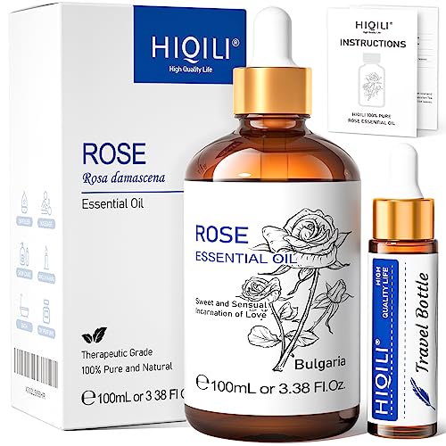HIQILI Olio Essenziale Rosa 100ml