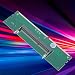 ASHATA Laptop DDR3 auf Desktop Adapter Karte, Laptop SO DIMM auf Desktop DIMM Speicher Anschluss Adapter