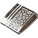 Shijian Alloy Sword Collar Habaki For Japanese Samurai Swords Replacement Leopard Pattern Silver