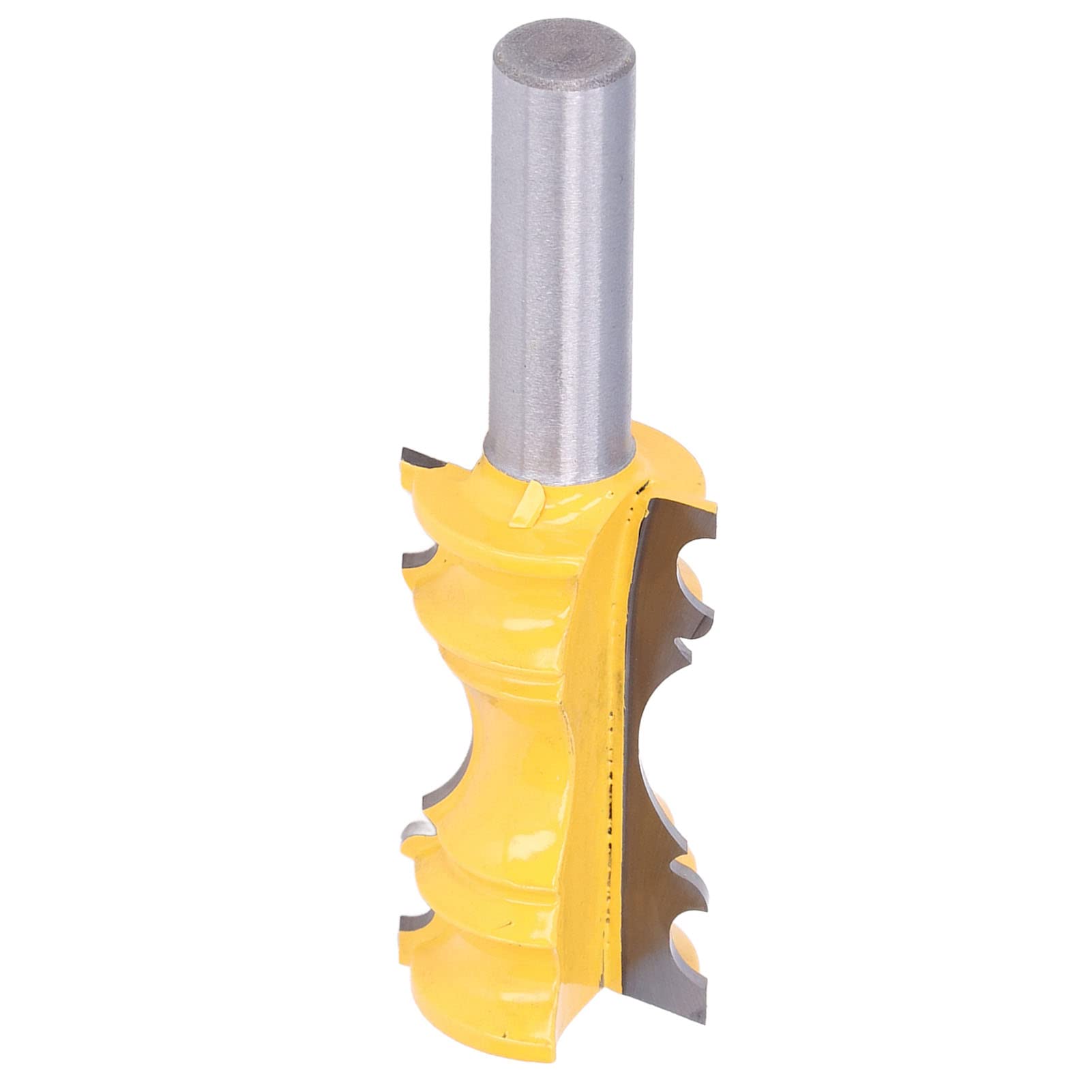 Fresa para madera en forma de T, Broca enrutadora for moldura de riel silla corona, hoja aleación acero al carbono 1-1/8 pulgadas y 2, madera blanda dura