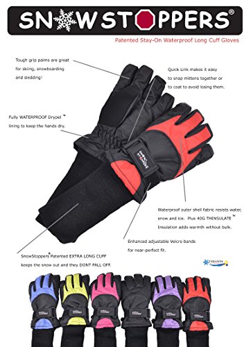 SnowStoppers Kids Ski and Winter Sports Gloves4