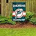 WinCraft Dolphins Retro Garden Flag and Stand Pole Holder Mount
