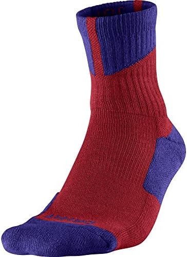 Air Jordan Dri-Fit High Quarter calzini da basket, viola/rosso 573788 – 699  - viola - XX-Large : Amazon.it: Abbigliamento