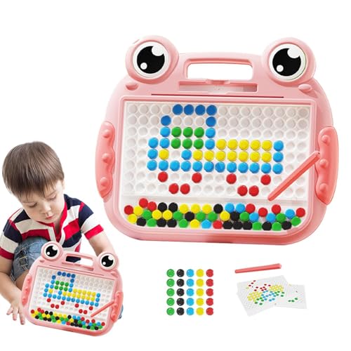 Toddler Magnetic Drawing Board, Creative Frog Magnet Doodle Board, 11.61x9.92x0.79 Inches, Educational Sketch Pad, Erasable Design for Early Learning & Fun (Multicolor)
