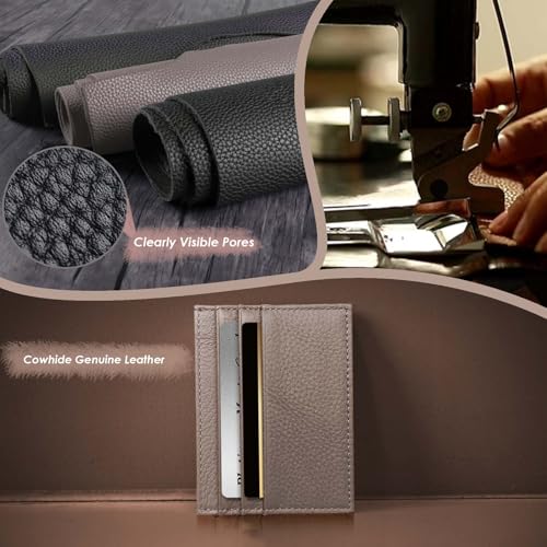 Image of M-Plateau Super Slim Genuine Leather Credit Card Wallet