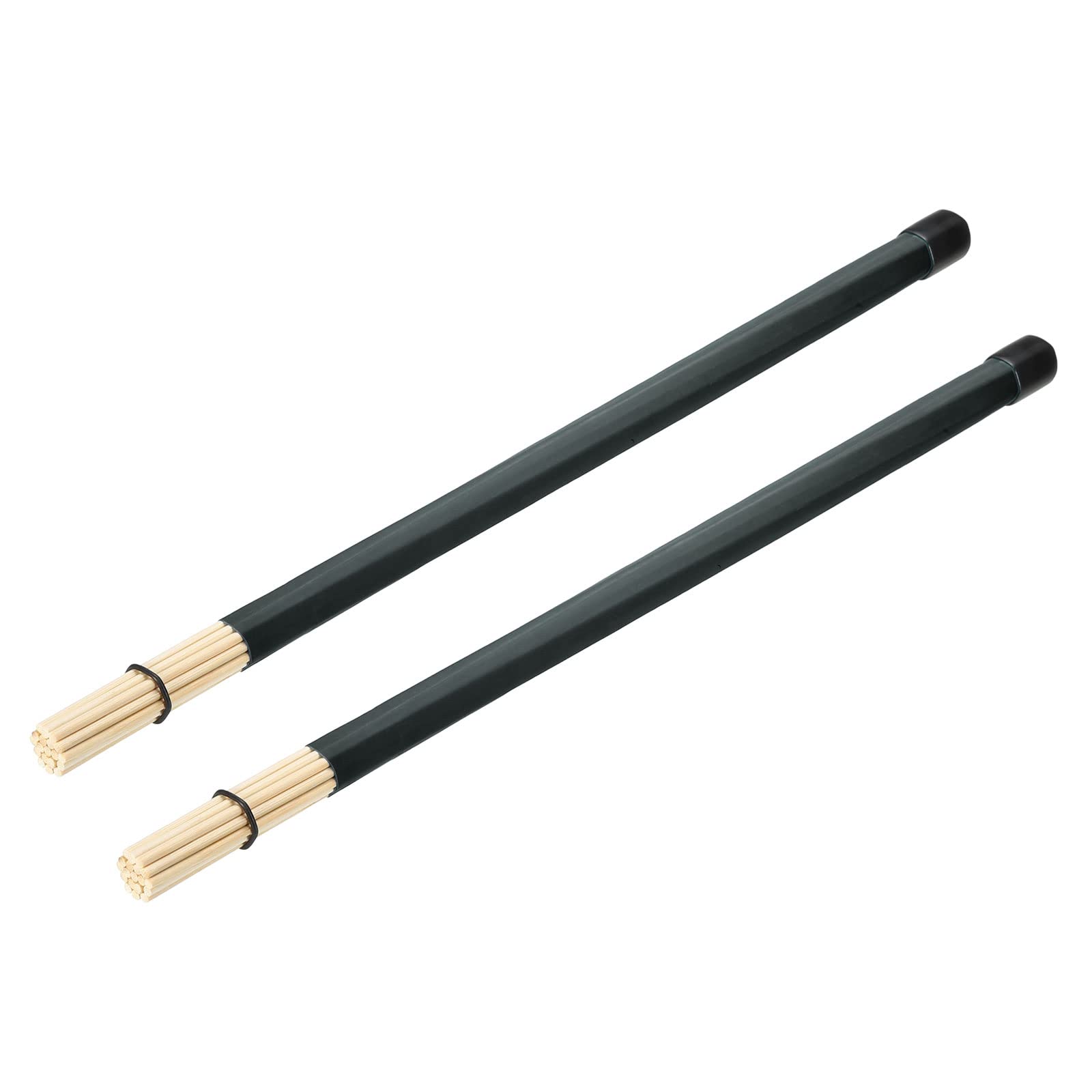 2 pcs brosses pour tambours rétractables baguettes en Jazz pour pour débutants Accessoires de