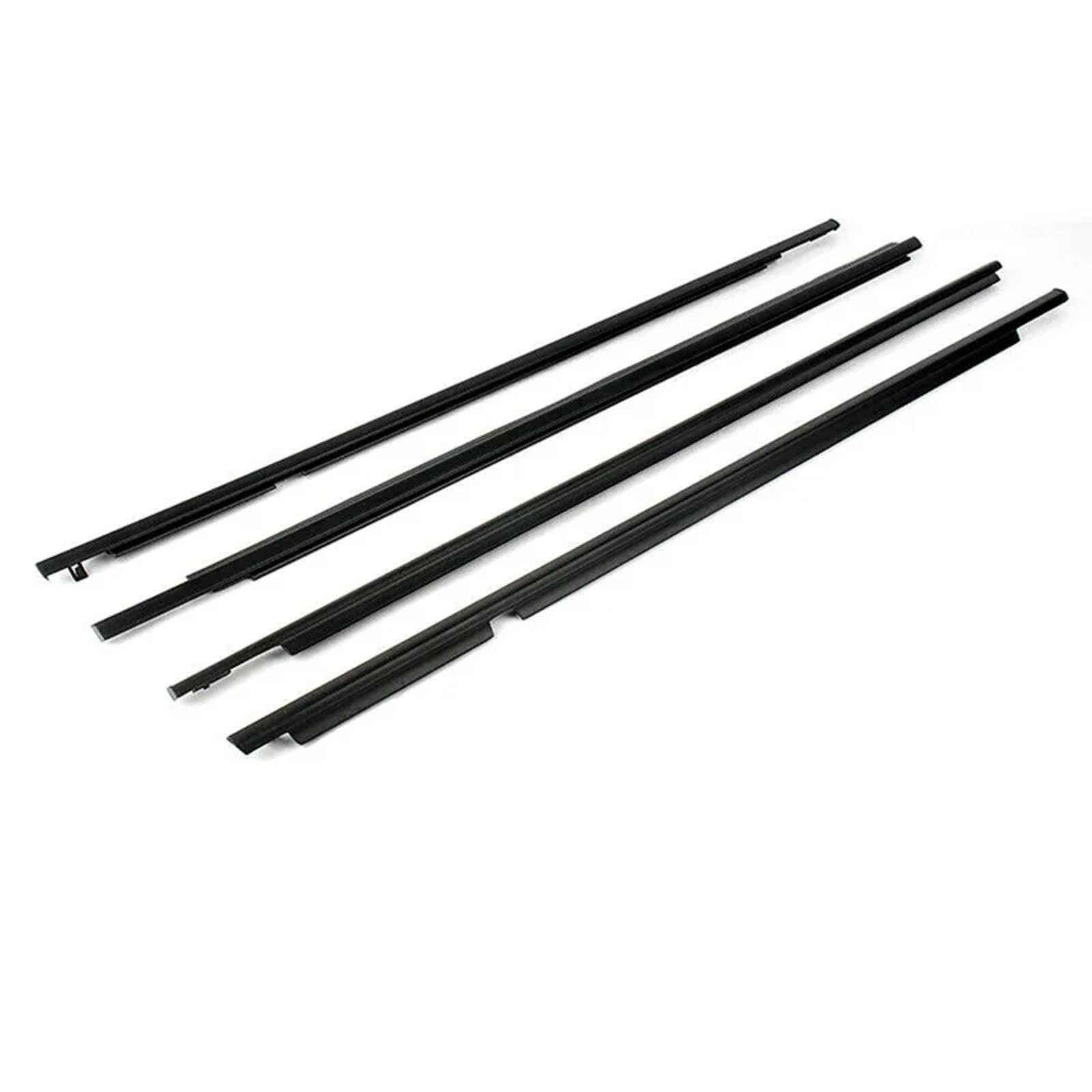 Automotive Window Seals Compatible with Lexus for GX470 2003-2009 4Pcs Car Outer Door Window Moulding Trim Weatherstrip Seal Belt