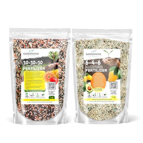 Fertilizante Profesional Gardenwise 10-10-10 y 6-4-6 para Jardín miniatura 1