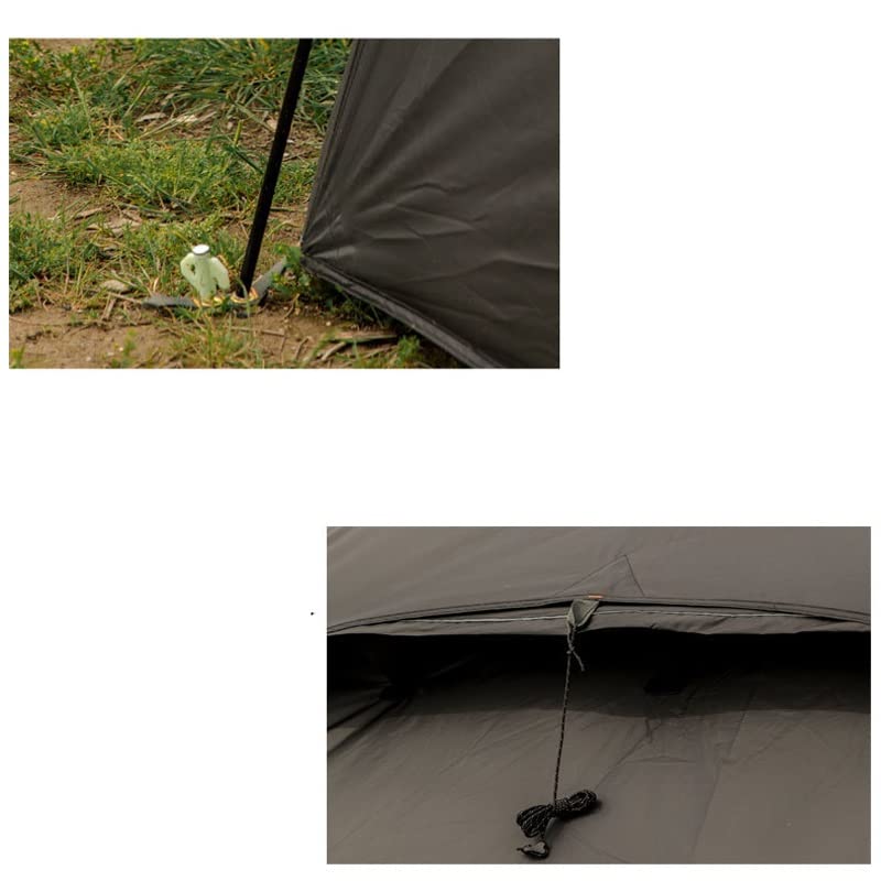 Carpa redonda para camping al aire libre 1 persona miniatura 7