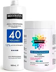 Po Descolorante Azul Bio Extratus +Agua Oxigenada 40VL 900ml