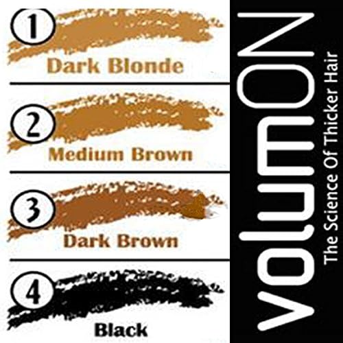 Volumon Hair Loss Concealer and Root Cover Up, Make Your Hair Fuller & Thicker, Professional Cover Up Applications - Image 3