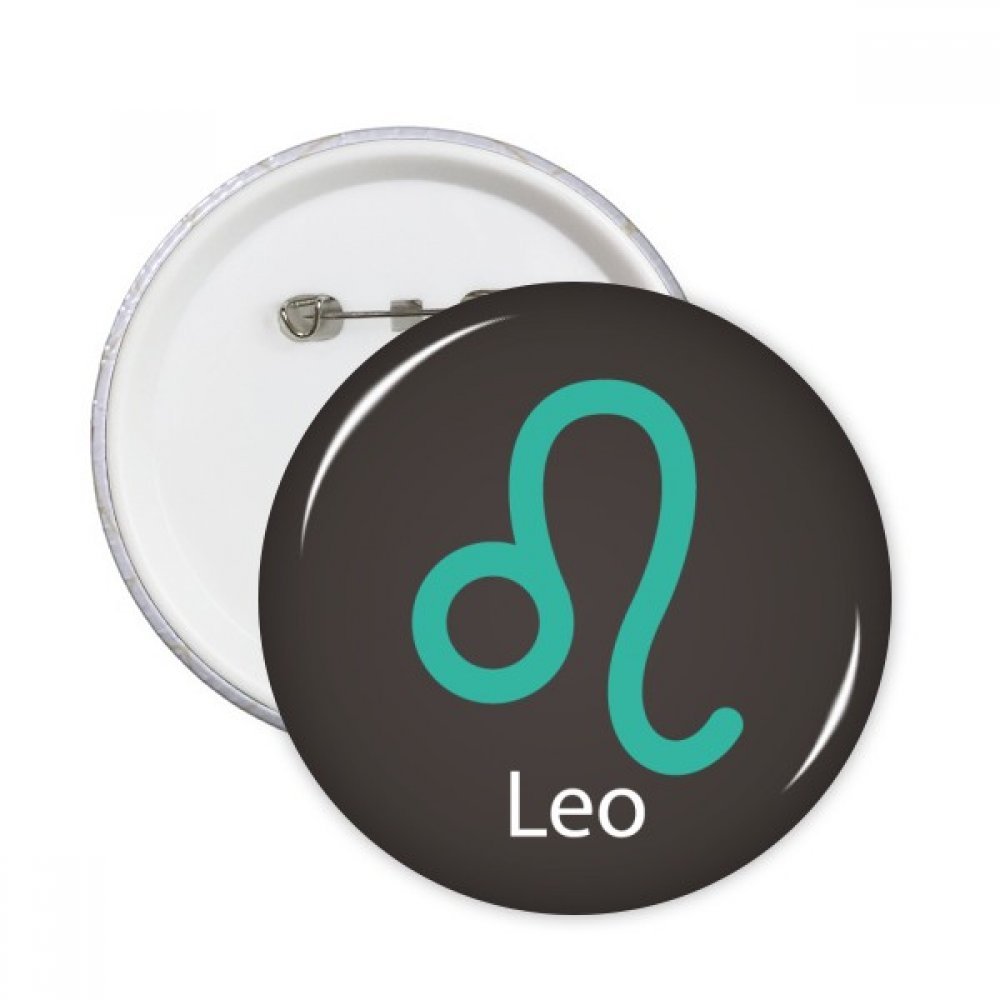 Broches rondes Leo Constellation en lot de 5 badges pour customiser vos vêtements - 3