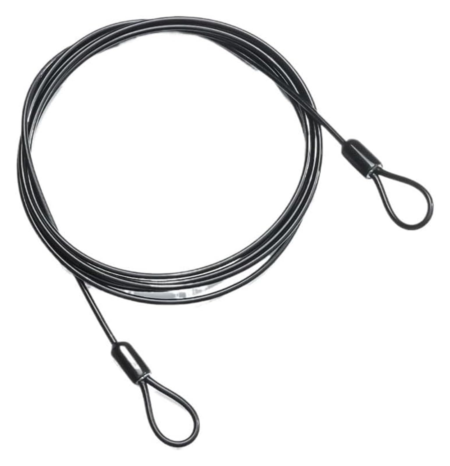 Giveduno Black-2 Meters Bicycle Lock, Bicycle Steel Cable Lock Road Bike Security Multicolor