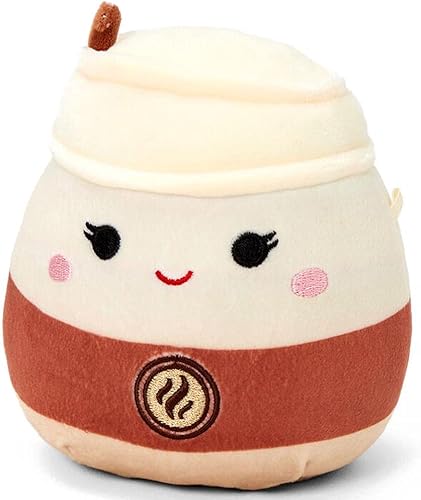 Miniatura 44 de Squishmallow Oficial Kellytoy Food Squad - Animal de peluche suave coleccionable (Celia naranja, 8 pulgadas) Naranja,Amelie Leche Rosa Fresa,Anara